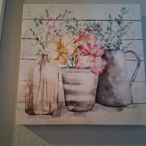 Floral Canvas Wall Art